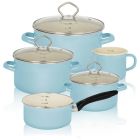 Karl Krüger 89566PAB Topf-Set Sylt 5-tlg., induktionsfähig / Kochtöpfe / Topfset