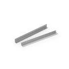 NABER MONTEC® Wrasenschutzblech 2 silberfarbig im 2er Set / Schutzblech
