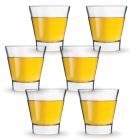 6er Set Whiskygläser á 35 cl aus gehärtetem Glas / Trinkglas / Trinkbecher / Whiskybecher / Softdrinkglas