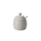 Honigtopf mit Löffel 280 ml / Maxwell & Williams / White Basics ACCESSOIRES / Marmeladentopf / Porzellantöpfchen