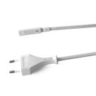 THEBO Anschlussleitung weiß mit Eurostecker - Länge 2 Meter / Zubehör / Leuchtenzubehör