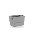 ELCO CASE SELECT - Abfallbehälter 11,7 Liter - in QUARZGRAU aus Polypropylen / Eimer / Behälter