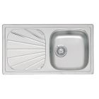Reginox Comfort BETA 10 BAP OKG Edelstahlspüle - Ausschnittmaß 760 x 410 mm / Spüle Edelstahl