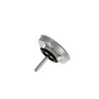 BLANCO 118477 Siebkörbchen RADIAL 3,5 Zoll für Excenter - 20 Schlitze / Verschlussstopfen / Ab- und Überlaufgarnitur