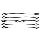 Bratenklammern und Spieße Set / vacuvin / Bratennadeln / 8 tlg. Set / Bratenspieße / Bratenclips