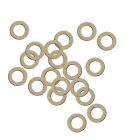 100er SET Dichtung 9 x 14 mm für Überwurfmutter 3/8 Zoll / Dichtungsring / Dichtring / Faserdichtung /
