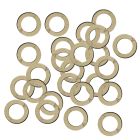 100er SET Dichtung 12 x 18 x 2 mm für Überwurfmutter 1/2 Zoll / Dichtungsring / Dichtring / Faserdichtung /
