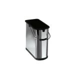 Ersatzeimer mit Edelstahl-Blechmantel für Abfallsorter VARIO-4 plus / Ersatzteil / Eimer / Schwenkeimer