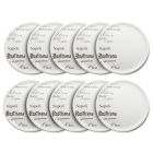 10er Set CreaTable - EUROPA GUSTOSO - Pizzateller 30,5 cm aus Porzellan mit Schriftdekor