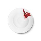 CreaTable - EUROPA KRÄUTER - Pastateller CHILI 27 cm aus Porzellan