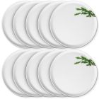 10er SET CreaTable - EUROPA KRÄUTER - Pizzateller ROSMARIN 33 cm aus Porzellan