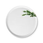 CreaTable - EUROPA KRÄUTER - Pizzateller ROSMARIN 33 cm aus Porzellan