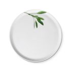 CreaTable - EUROPA KRÄUTER - Pizzateller SALBEI 33 cm aus Porzellan