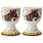 Maxwell & Williams Smile Style Eierbecher 2er-Set Stripes, Geschenkbox, Porzellan, DX0467