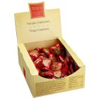 100er SET Herz "Frohe Weihnachten", lose 9 g / Schokolade / Weihnachten