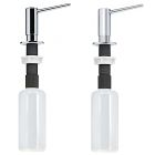 Spülmitteldispenser NOVITA 300 ml in CHROM oder EDELSTAHLOPTIK / Dispenser / Seifenspender von FRANKE