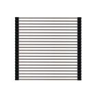 Franke Rollmatte MARIS mit runden Edelstahlstäben / Maße (L x B): 366 x 326 mm / Abtropfmatte für diverse FRANKE Spülen / Zubehör