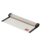 FRANKE Rollmatte 112.0256.867 aus Edelstahl mit Neopreneinfassung / Zubehör / Abtropfmatte / Rundstabmatte