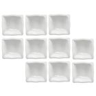 10er SET CreaTable - GOURMET - Müslischale 15 cm aus Porzellan / Porzellanschale / Frühstücksschale