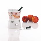 Schokofondue-Set IMPRESSION 6-tlg. / Schokoladenfondue Set / Schoko - Fondue