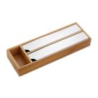 KESPER 58040 Folienspender aus zertifiziertem Bambus / Folienabroller
