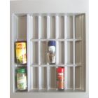 Gewürzdoseneinsatz für 21 Gewürzdosen (B 401-440 x T 440-540 mm) / Gewürzeinsatz / Schubladeneinsatz
