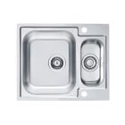 Flachrand Spüle ALVEUS LINE MAXIM 50 / flächenbündig / Edelstahlspüle