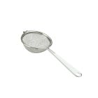 METALTEX Sieb fein, 7 cm, Drahtgriff mit Kunststoffeinlage, verzinnt