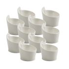 10er SET Dipschale 5,5 x 5 cm / Maxwell & Williams / White Basics / Round / Schale