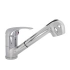 PUTEUS Armatur MIX in Chrom mit verstellbarer Handbrause