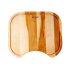 Holzschneidbrett für PYRAMIS Spülen mit Monoblock Becken 34x40 cm / Schneidbrett / Schneidebrett aus Holz / Holzbrett