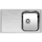 Reginox Elegance DIPLOMAT 10 ECO (R) Edelstahlspüle Auflage - Ausschnittmaß 840 x 480 mm / Edelstahl Spüle