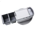 Abfallsorter RONDO Comfort / Hailo Rondo 90.2/40 P (3645-22) / Abfalleimer / Abfallsammler / Mülleimer / Eckschrank