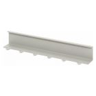 Linero MosaiQ Hakenleiste 250 x 44 x 38 mm titangrau / Reling - Haken / Relingsystem / Kesseböhmer