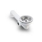 Universal Siebkorbventil 114 mm Handbetätigt mit Raumschaffer / Ablauf / Abfluss / Ersatzteil / Spüle