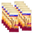 10er SET Roland Swiss Flûtes Stöckli 3-Korn 125 g / Dreikorn Gebäckstangen / Flutes