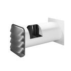 E-Jal Col® 125 Mauerkasten inkl. THERMOBOX Wärmerückhaltesystem / Rechteckanschluss / Compair flow 125 (System Ø 125)