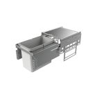 NABER 8012310 Abfallsorter 22 Liter COX® BASE 360 S/400-1 hellgrau, H 360 mm