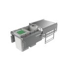 NABER Abfallsorter 20 (2x10) Liter COX® BASE 360 S/400-2 ab 40 cm Schrankbreite
