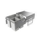 NABER Abfallsorter 36 (2x10 + 16) Liter COX® BASE 360 S/500-3 für 50 cm Schrankbreite