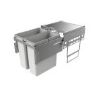 NABER Abfallsorter 41 (2x21) Liter COX® BASE 460 S/450-2 ab 45 cm Schrankbreite