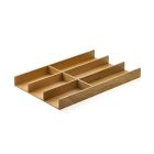 Modify Besteckeinsatz B 300 x T 472 x H 43 mm, Eiche hell / Besteckkasten Holz