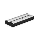 Modify Folieneinsatz B 137,5 x T 472 x H 37,5 mm, Esche schwarz / Besteckeinsatz Holz
