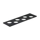 Modify Gewürzdoseneinsatz B 137,5 x T 472 x H 8 mm, Esche schwarz / Besteckeinsatz Holz