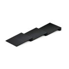 Modify Gewürzeinlage B 137,5 x T 472 x H 26 mm, Esche schwarz / Besteckeinsatz Holz
