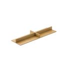 Modify Einsatzkreuz B 137,5 x T 472 x H 37,5 mm, Eiche hell / Besteckeinsatz Holz