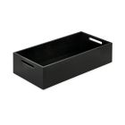 Modify Box 1 für Auszüge B 236 x T 472 x H 110 mm, Esche schwarz / Holzbox
