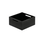 Modify Box 2 für Auszüge B 236 x T 236 x H 110 mm, Esche schwarz / Holzbox