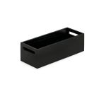 Modify Box 4 für Auszüge B 117,5 x T 300 x H 90 mm, Esche schwarz / Holzbox