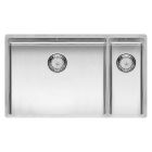 REGINOX Elite NEW YORK 50x40 + 18x40 L Edelstahlspüle ab Schrankbreite 90 cm / Flächenbündig / Flacheinbau / Unterbau